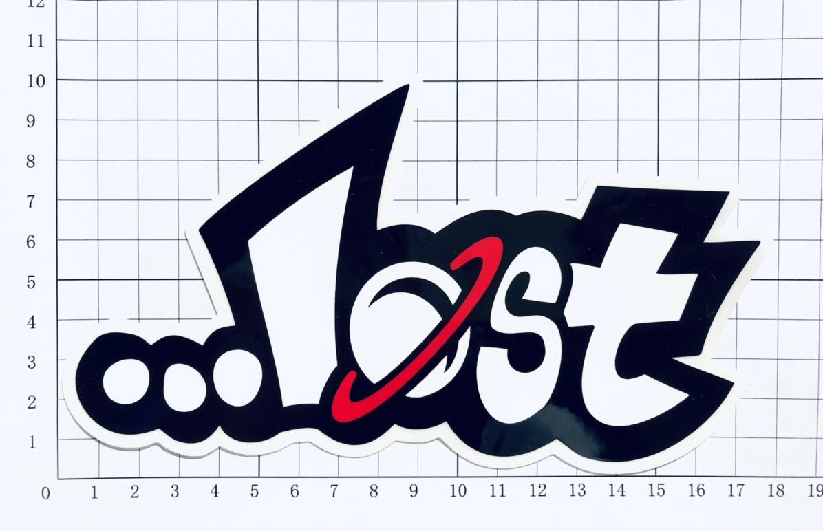 未使用】Lost Surfboards lostロスト サーフボード ロゴ ステッカー