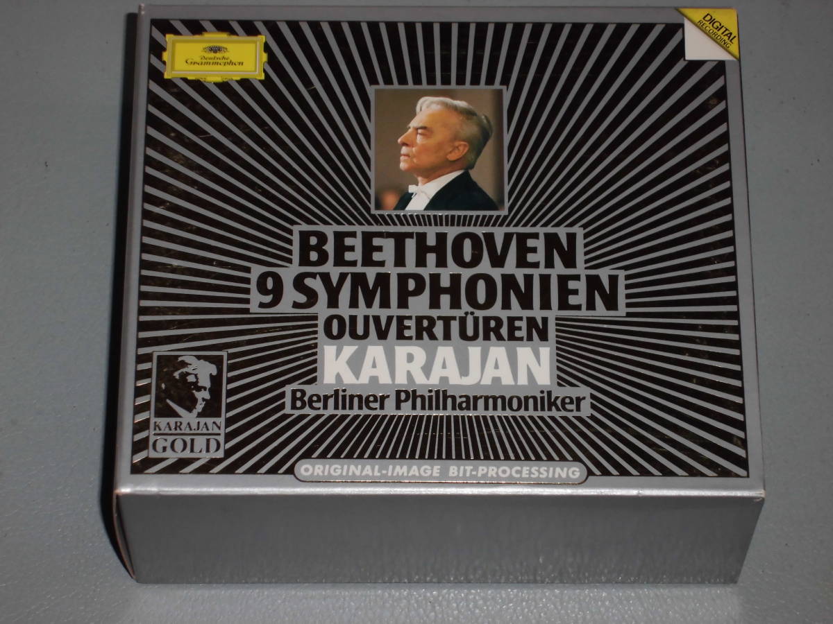 未使用に近い】USED☆6CD BOX☆KARAJAN GOLD☆ベートーヴェン:交響曲