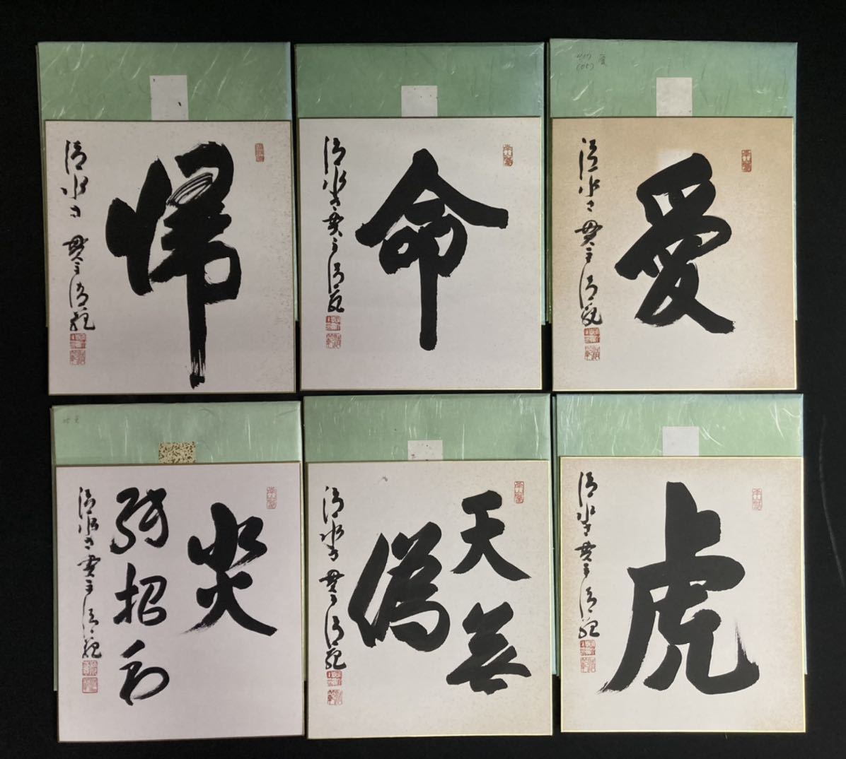 清水寺貫主　森清範　直筆 清水寺貫主 森清範 行書 京都 扁額 紙本 肉筆 アクリル額装品