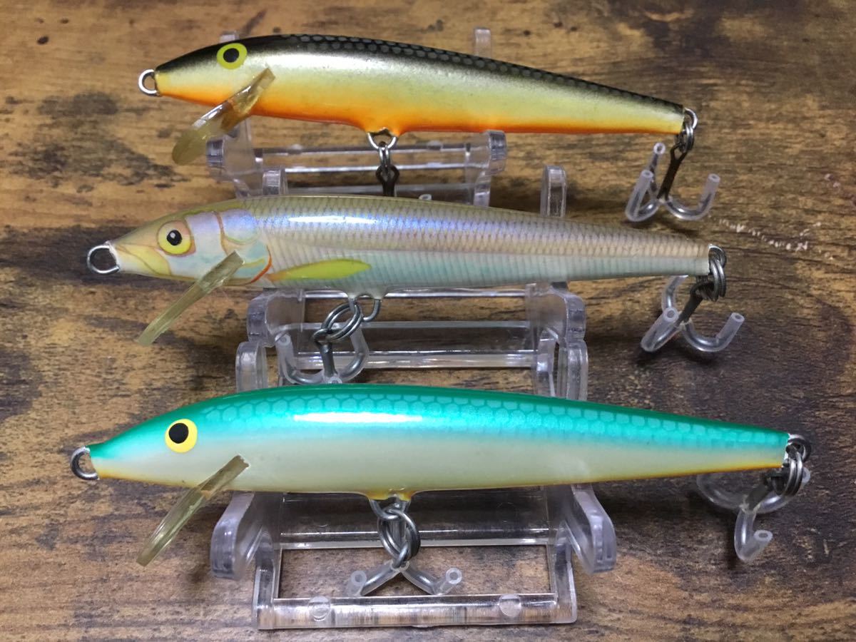 Leurre Rapala Vintage CD-11 Japon – Couleur Mulet Rouge – Bois 110mm – Très Rare