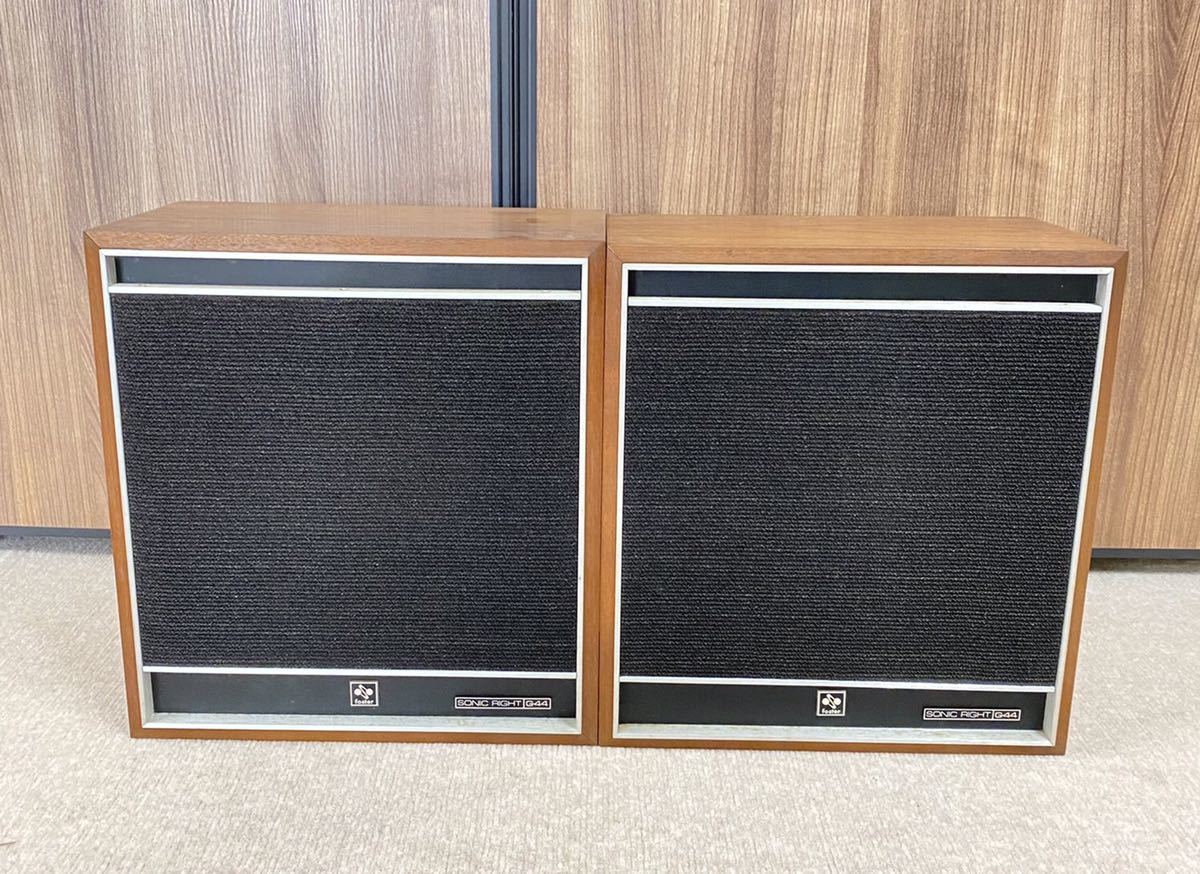 【中古】TM828 foster SONIC RIGHT G11 壁掛けスピーカー ペア の落札情報詳細 ヤフオク落札価格情報 オークフリー