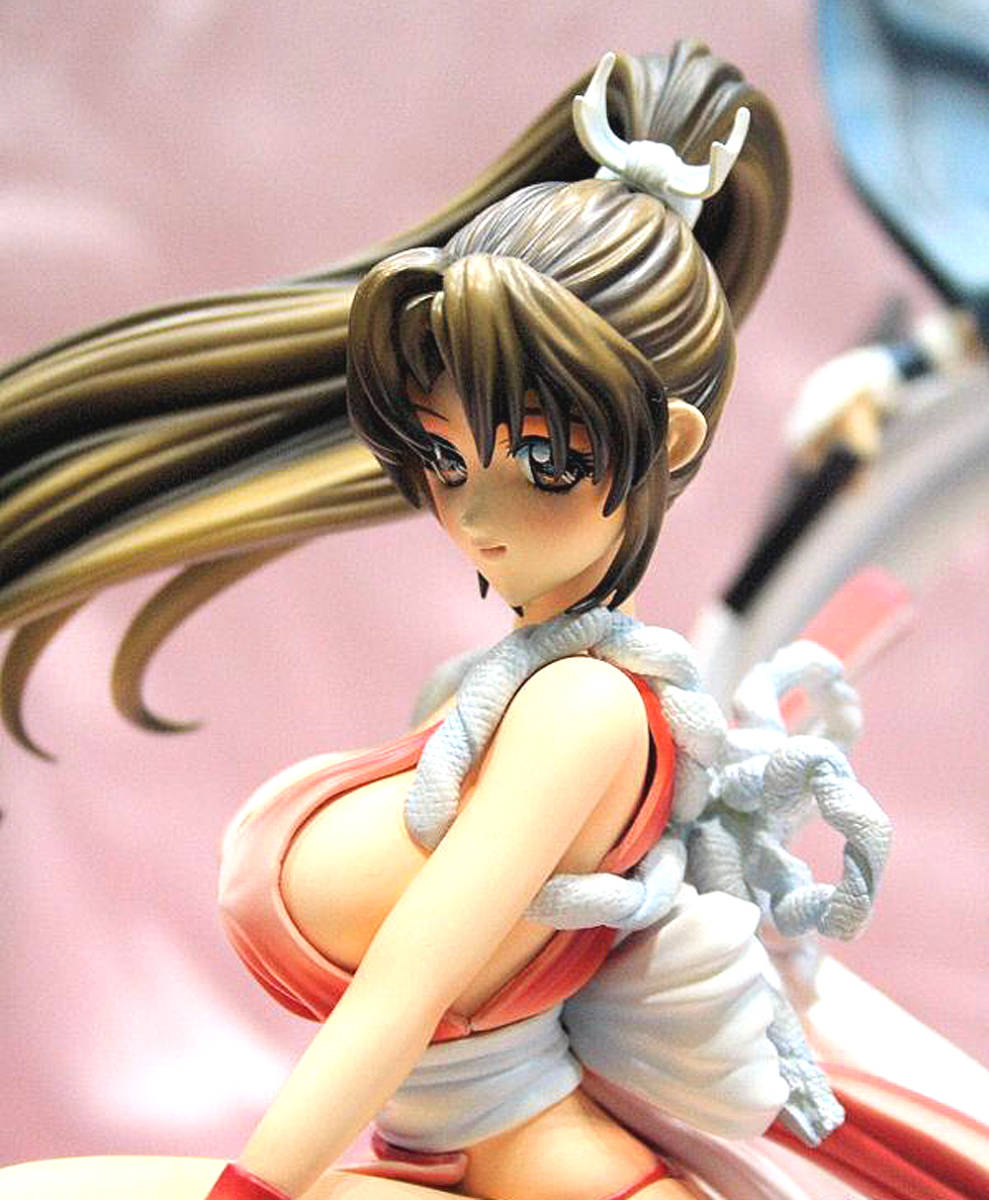 傷や汚れあり】MOE 1/6 不知火舞 ガレージキット 餓狼伝説 ガレキ