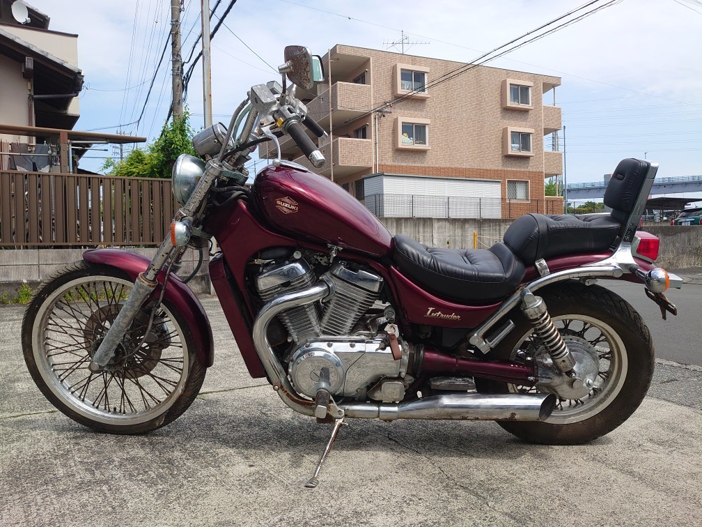 外装超美車極上絶好調車検付♪】スズキ イントルーダー400 VK51A