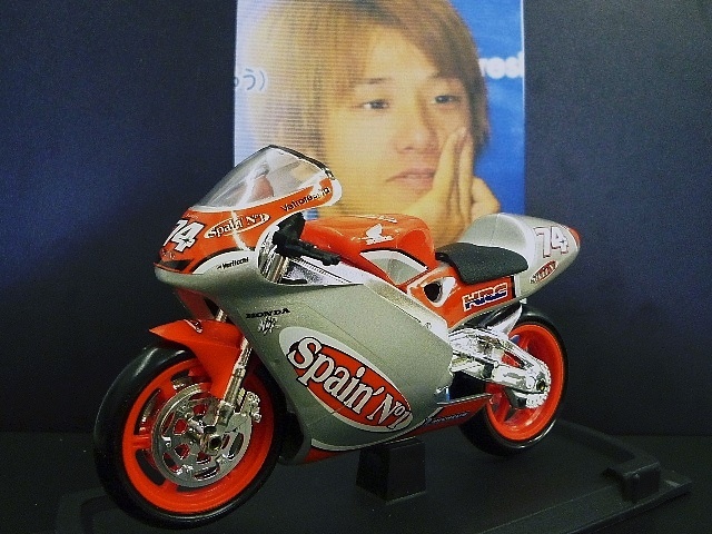 未使用】1/18 ホンダ NSR500 加藤大治郎 #74 HONDA NSR 500