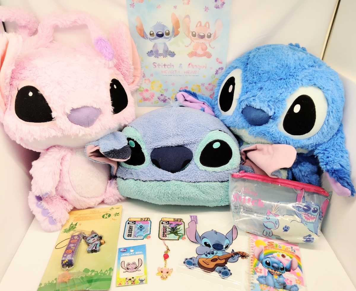 20周年 スティッチ＆スクランプ ぬいぐるみ (SUPER BIG) STITCH