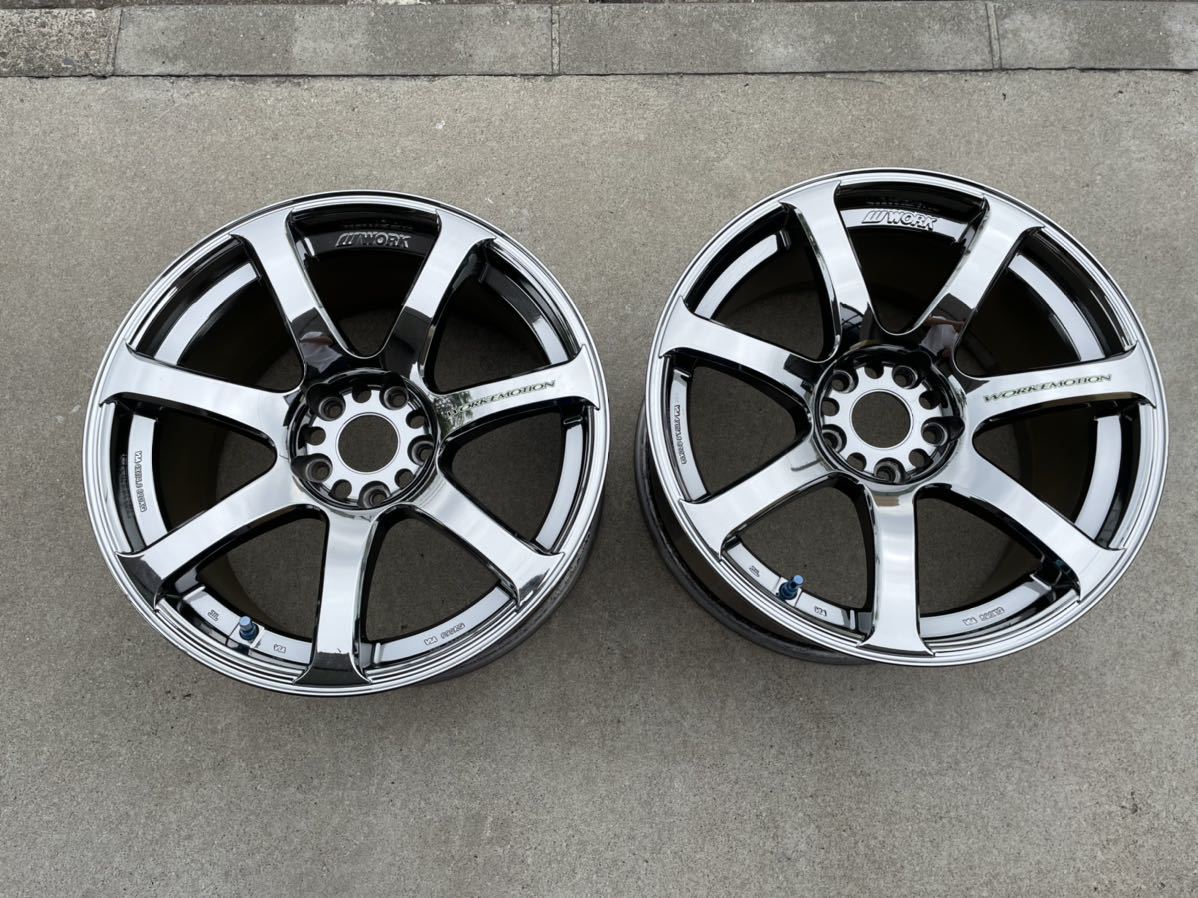 WORK EMOTION ワークエモーション KAI/N 18×7.5J＋48 pcd114.3 5穴