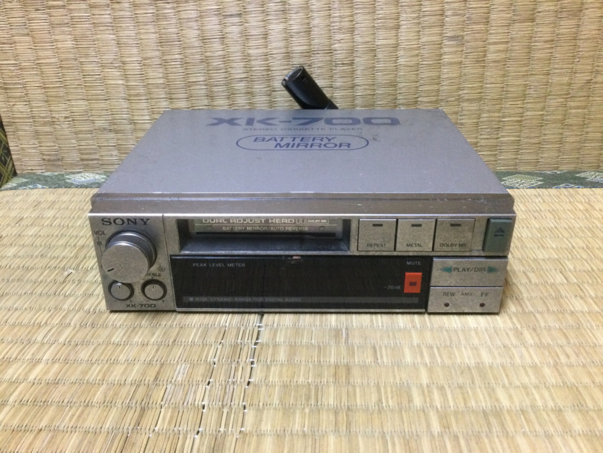 傷や汚れあり】☆必見 SONY ソニー カーオーディオ/ステレオ XK-700