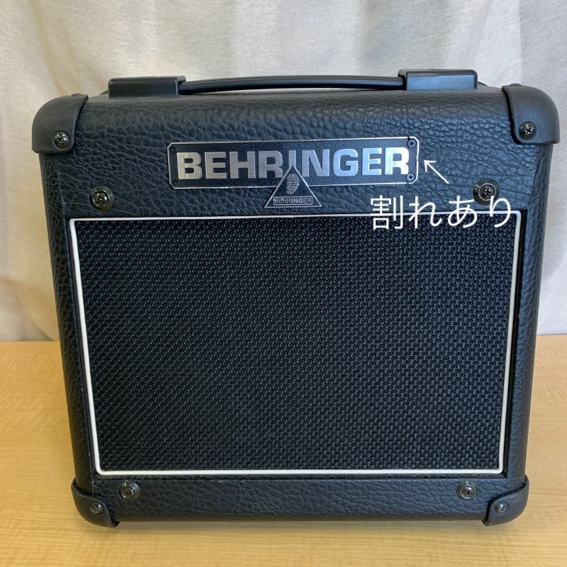 【傷や汚れあり】BEHRINGER ギターアンプ 15W 小型 練習用 安価 ベリンガー VINTAGER AC108 2005年製 中古