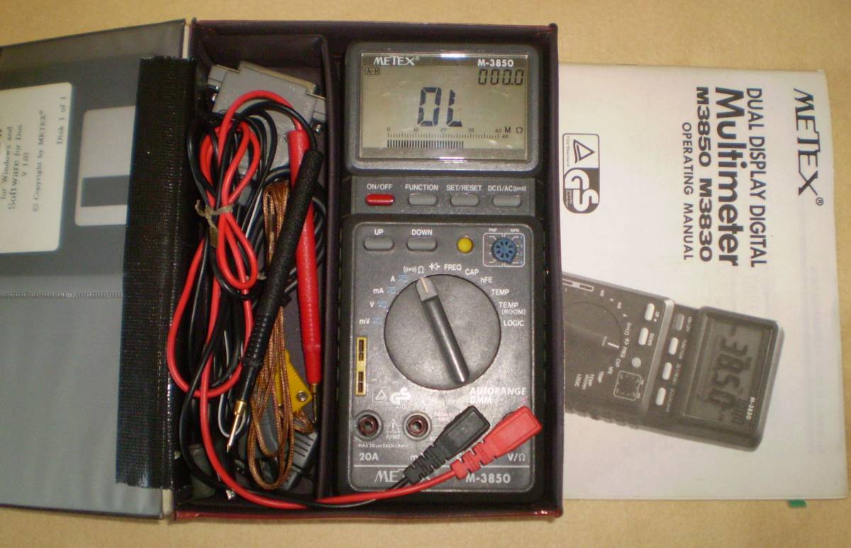 M-4660Aデジタルマルチメーター 新品未使用　デジタルテスター 電圧 M-4660Aデジタルマルチメーター 新品未使用 デジタルテスター 電圧 M