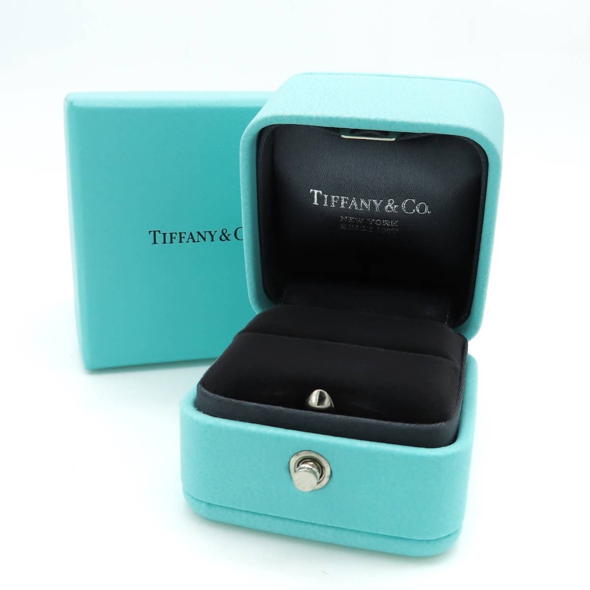 未使用】未使用 Tiffany&Co. ティファニー ブルー リング forever