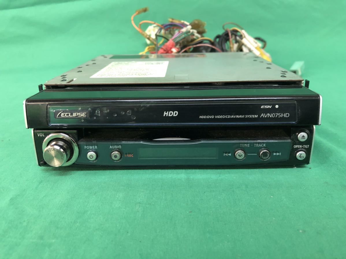 動作保証イクリプス人気HDDナビ2009-10年地図/AVN550HD//TV地デジワンセグ内臓/AUX Ipod iphone/CD.DVD/完動品 美品動作保証イクリプス人気HDDナビ2009-10年地図⁄AVN550HD⁄⁄TV地