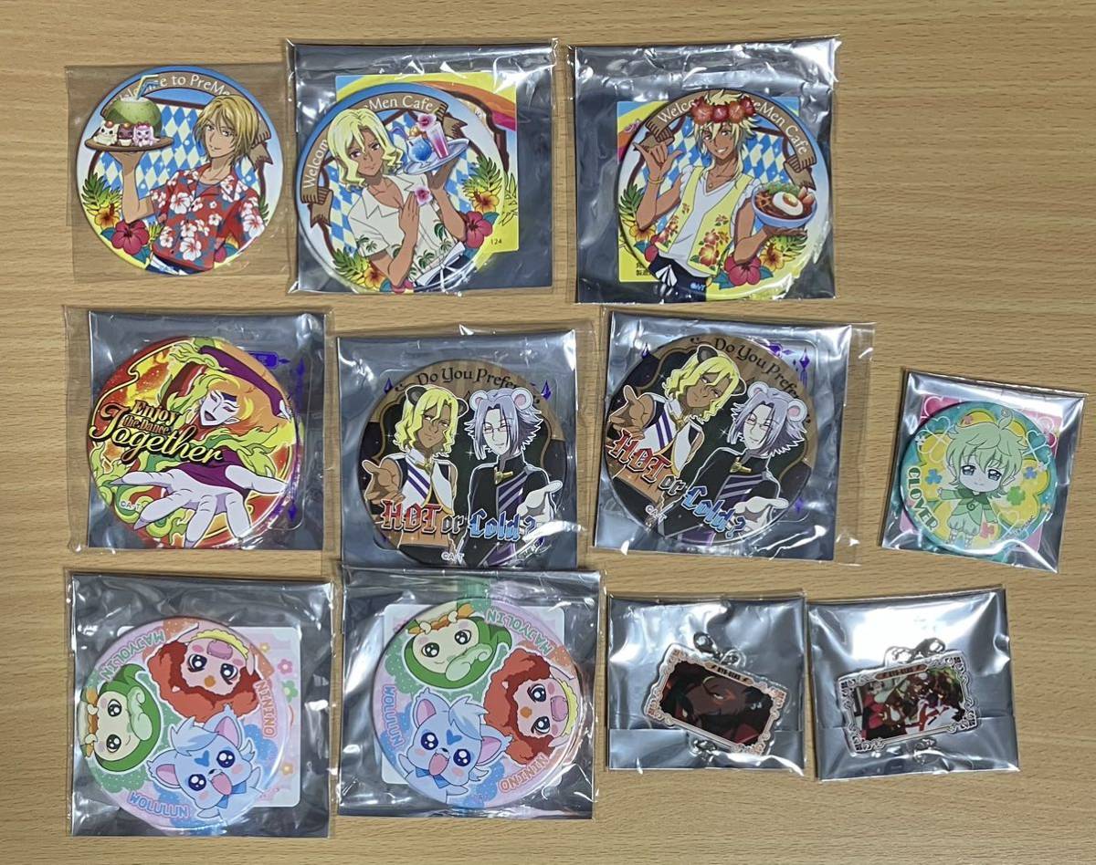 プリキュア プリメンカフェ ナッツ 夏 ぬい 缶バッジ セット