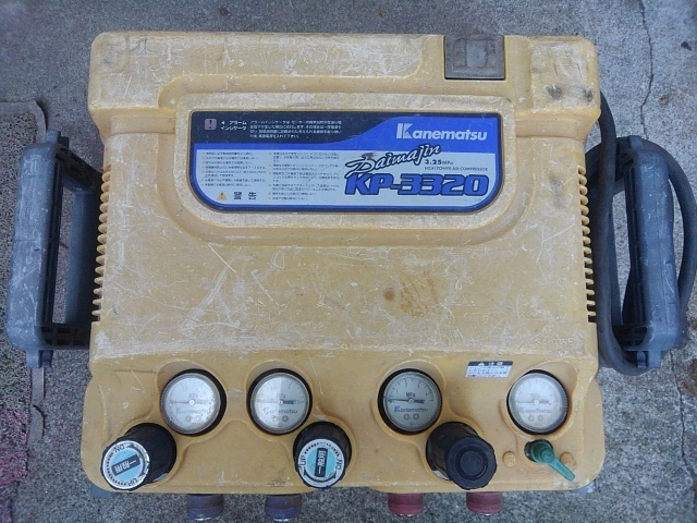 KP-3310 エアコンプレッサー 兼松 / マキタ 高圧エアコンプレッサー KP-3310－中古機械工具