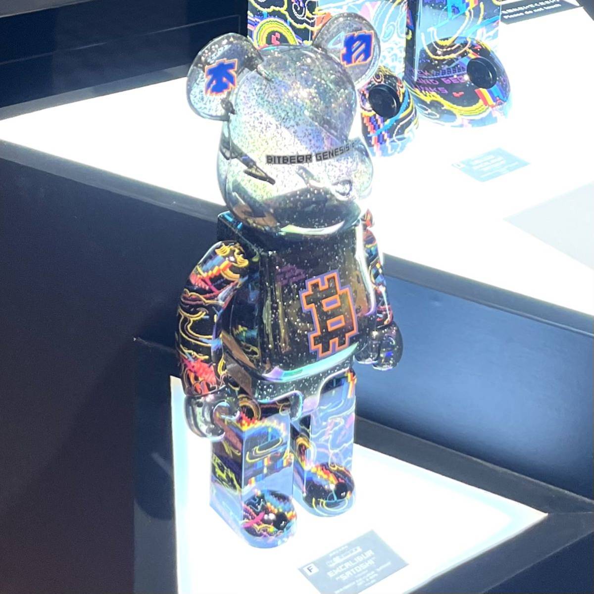 未使用】【会場限定品】新品 BE@RBRICK EXCALIBUR “SATOSHI” 400%&100