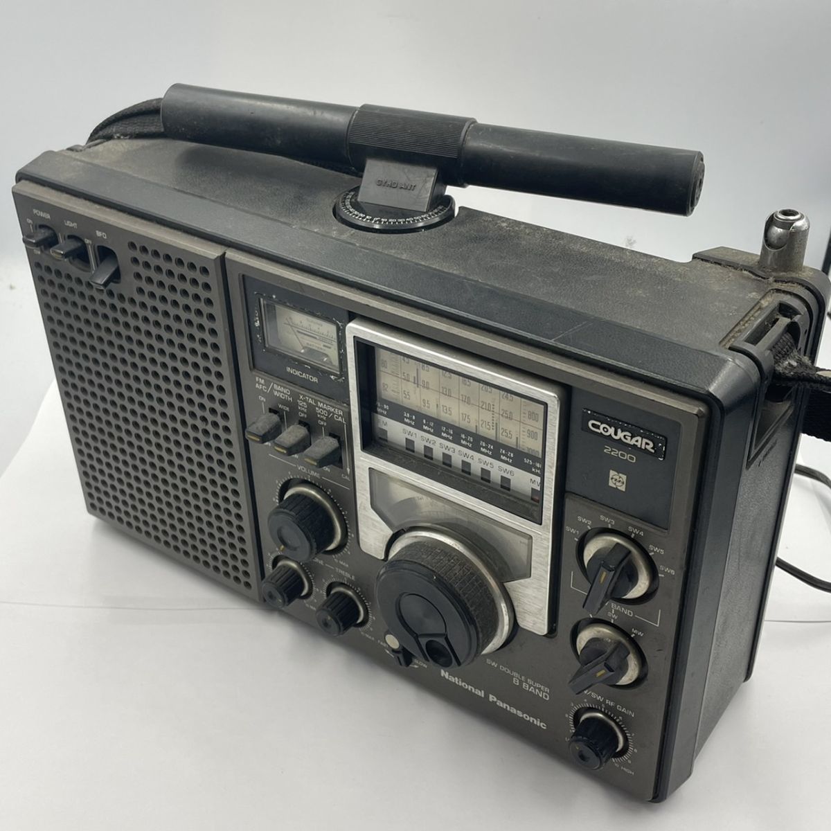 DJ機材 COUGAR No.7 (RF-877) National RF-877 COUGAR No.7 Bluetooth AM Genuine Belt