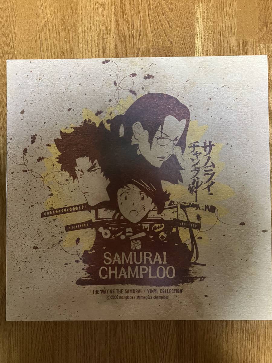 SAMURAI CHAMPLOO 再発3LP 新品未使用 新品『Samurai Champloo』サムライ・チャンプルー 3LP 3枚組