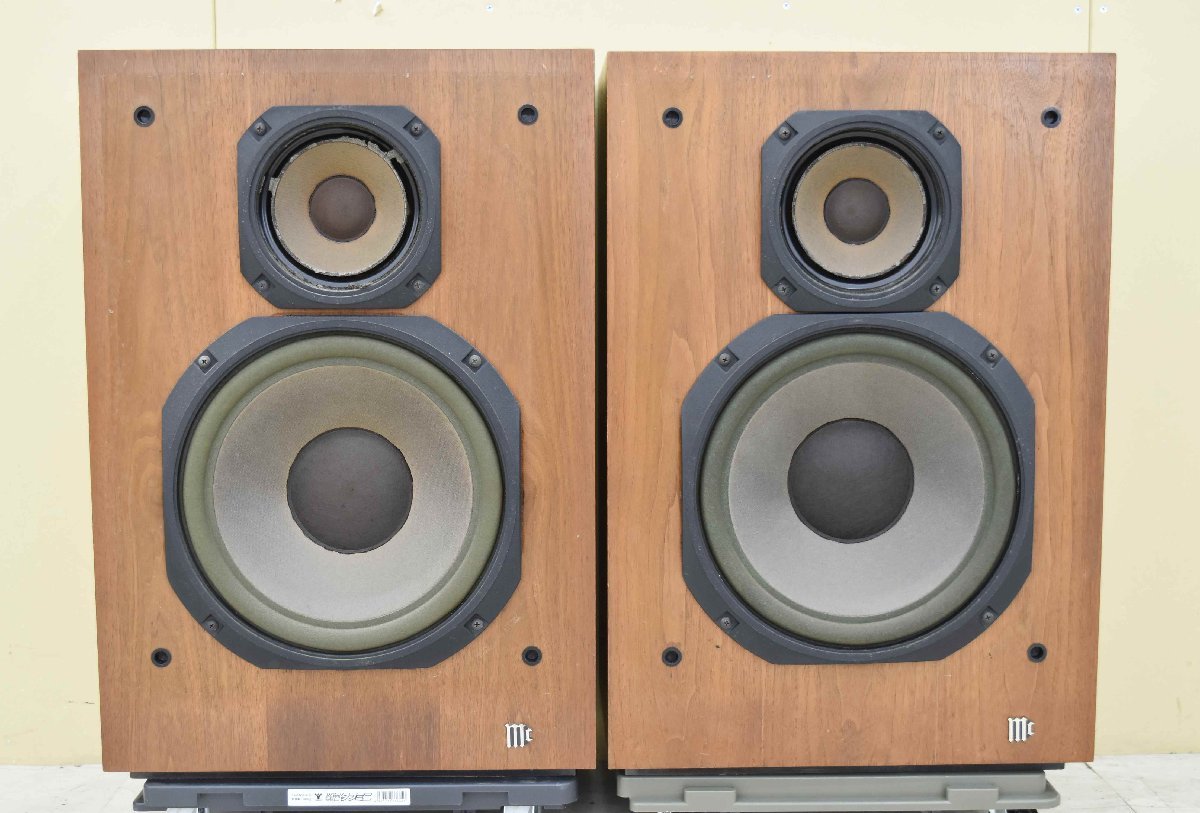 傷や汚れあり】F☆【福岡直接引き取り限定】McIntosh XRT18 スピーカー