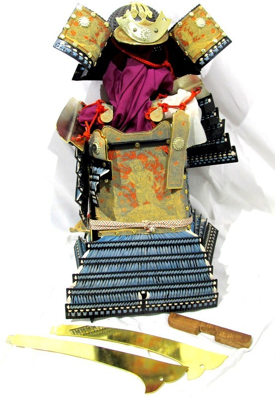 のぼり旗 端午の節句 武者絵 リメイク ハンドメイド ディスプレイ