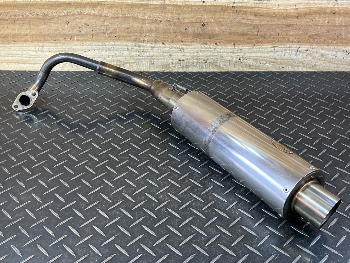 アドレスv125 アレグレット　マフラー　廃盤　レア　バッフル付き アドレスv125 アレグレット マフラー 廃盤 レア バッフル付き