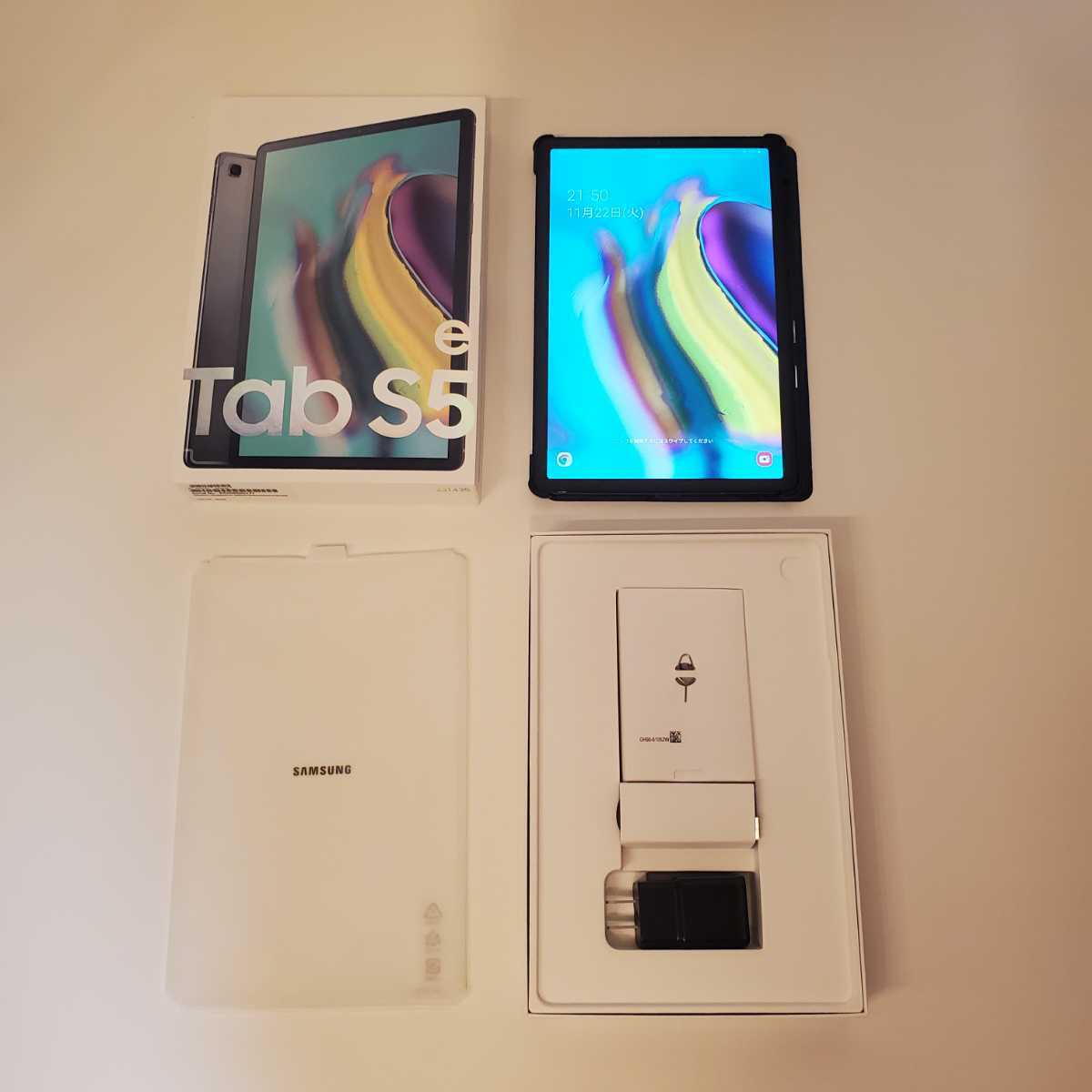 【やや傷や汚れあり】超軽量薄型andoroidタブレット Galaxy Tab S5e メモリー RAM 4GBストレージ64GB