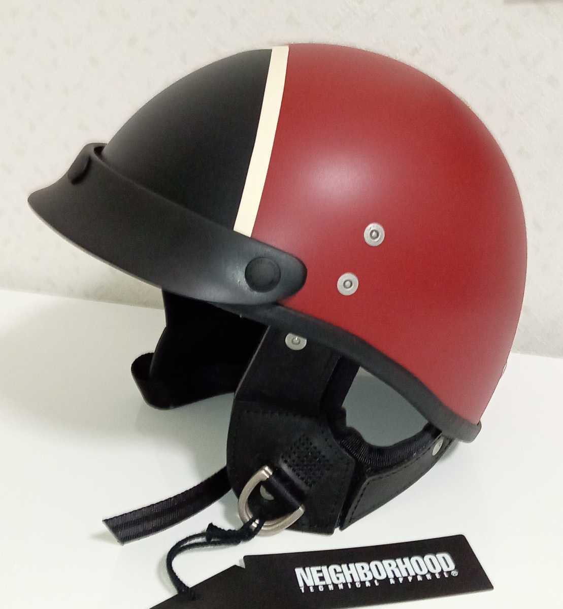 未使用】NEIGHBORHOOD×PORTER ヘルメット OWL VISOR / FCL HELMET 