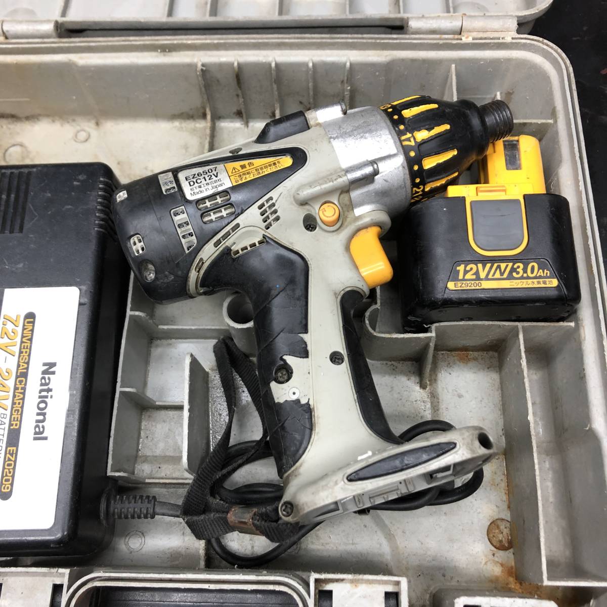 松下電工 インパクトドライバー セット EZ6507 EZ9200 EZ0208 よろしかっ 