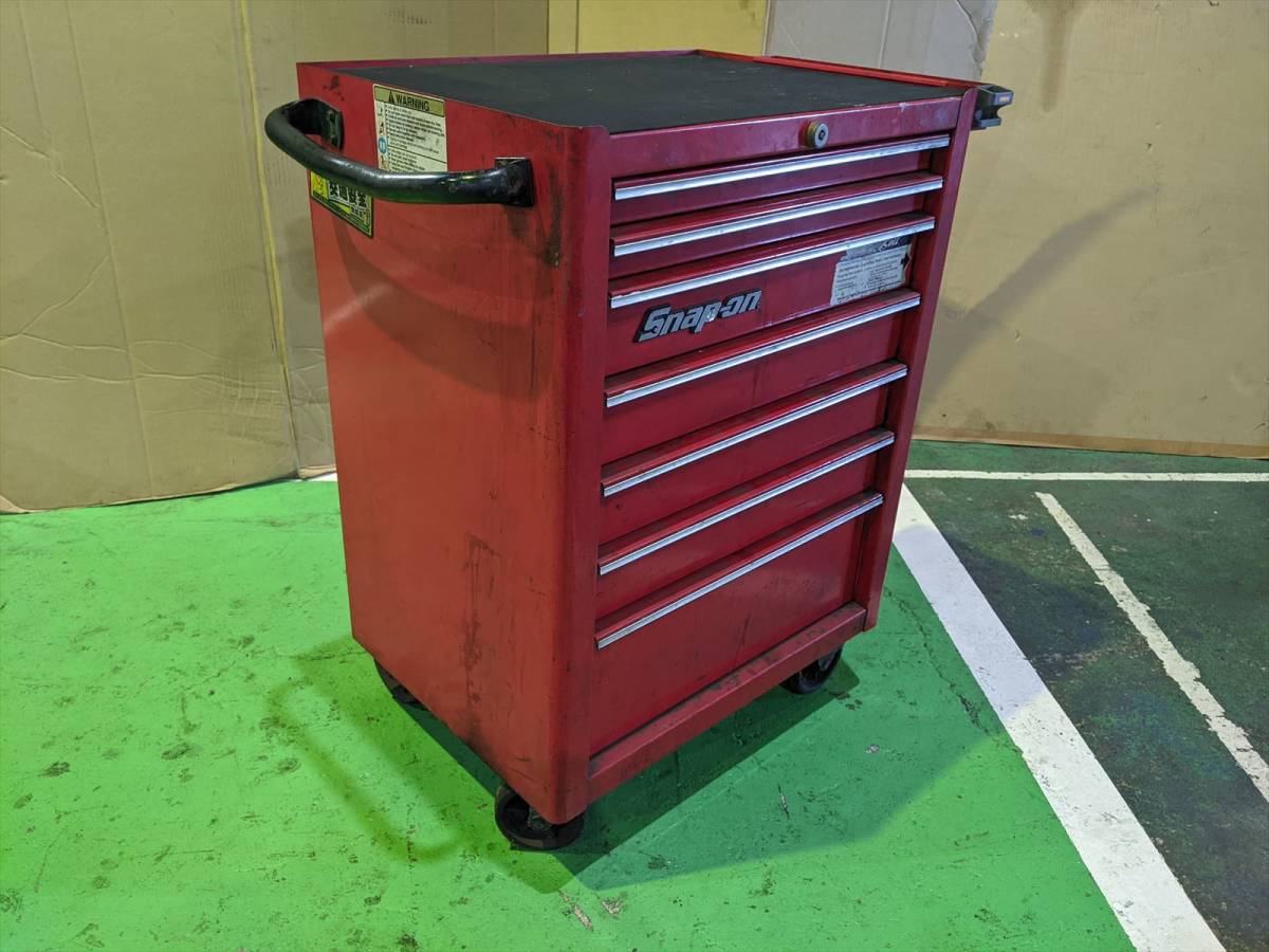 中古品】Snap-on キャビネット7段 KRL-757
