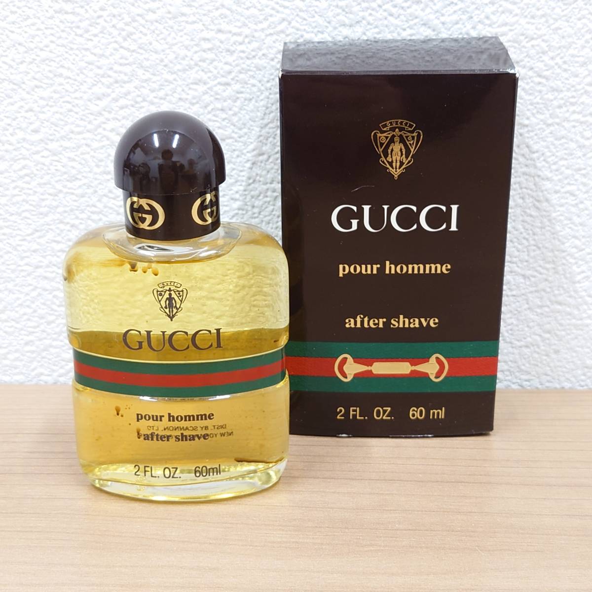 【やや傷や汚れあり】【GUCCI/グッチ】pour homme after shave アフターシェーブ 化粧品★15515の落札情報詳細