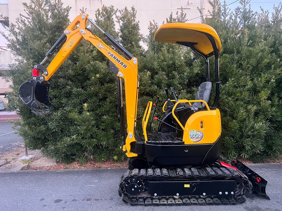 ヤンマー ViO20-3 ミニ油圧ショベル 2tクラス ユンボ バックホー 倍速