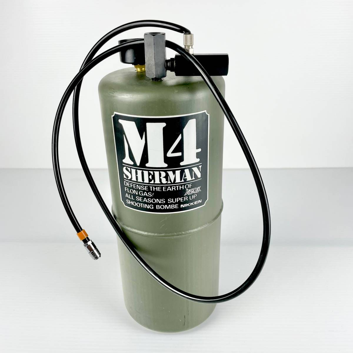 【やや傷や汚れあり】現状品/NIKKEN/ニッケン/M4/SHERMAN/シャーマン/エアタンク/ASGK/ガスガン/エアガン/モデルガン/042の落札情報詳細 ヤフオク落札価格検索 オークフリー