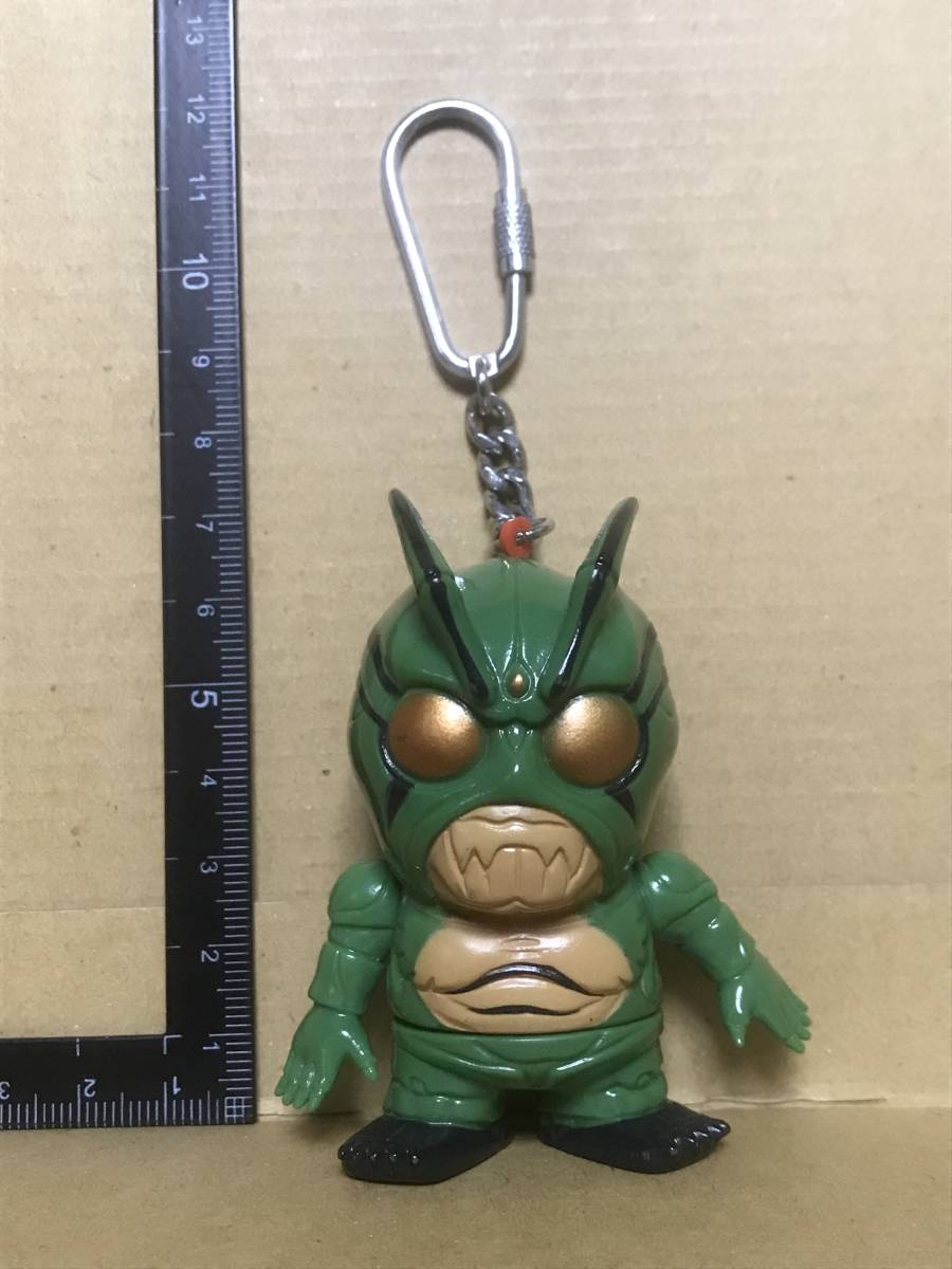 ボンボンライダー 仮面ライダーシン ソフビ キーホルダー☆(当時物)(値下げ不可 やや傷や汚れあり】ボンボンライダー 仮面ライダーシン ソフビ