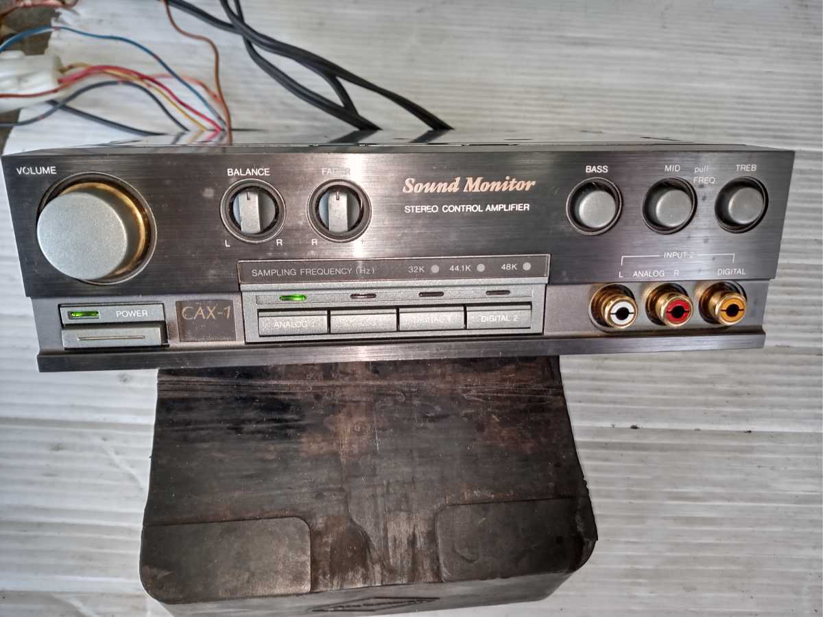 Sound Monitor CAX-1 日本製 プリアンプ Sound Monitor CAX-1 日本製 プリアンプ - メルカリ
