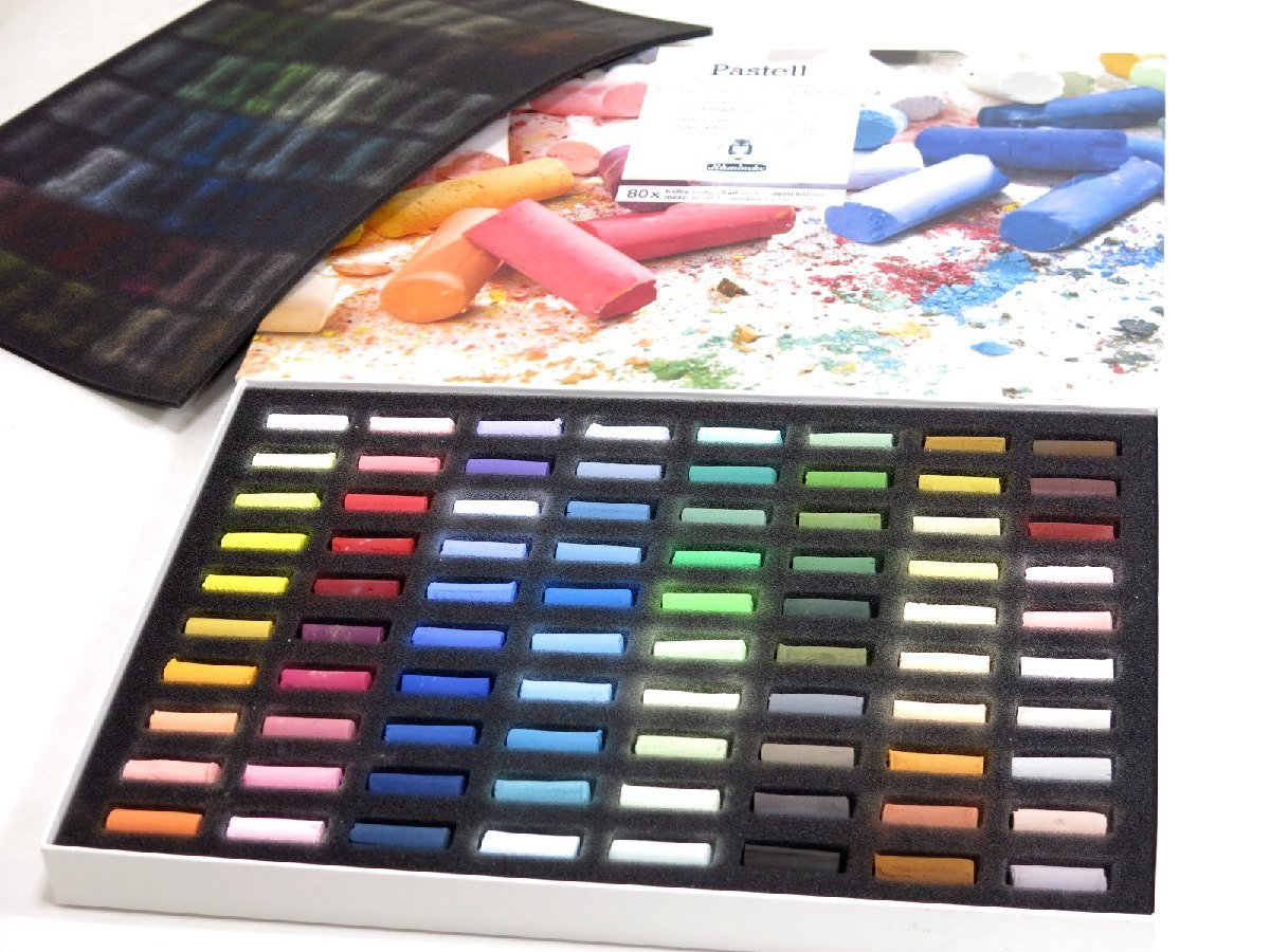 未開封　Schmincke シュミンケ パステル 60色　新品未使用　木箱入り 楽天市場】ソフトパステル60色セット（ハーフスティック