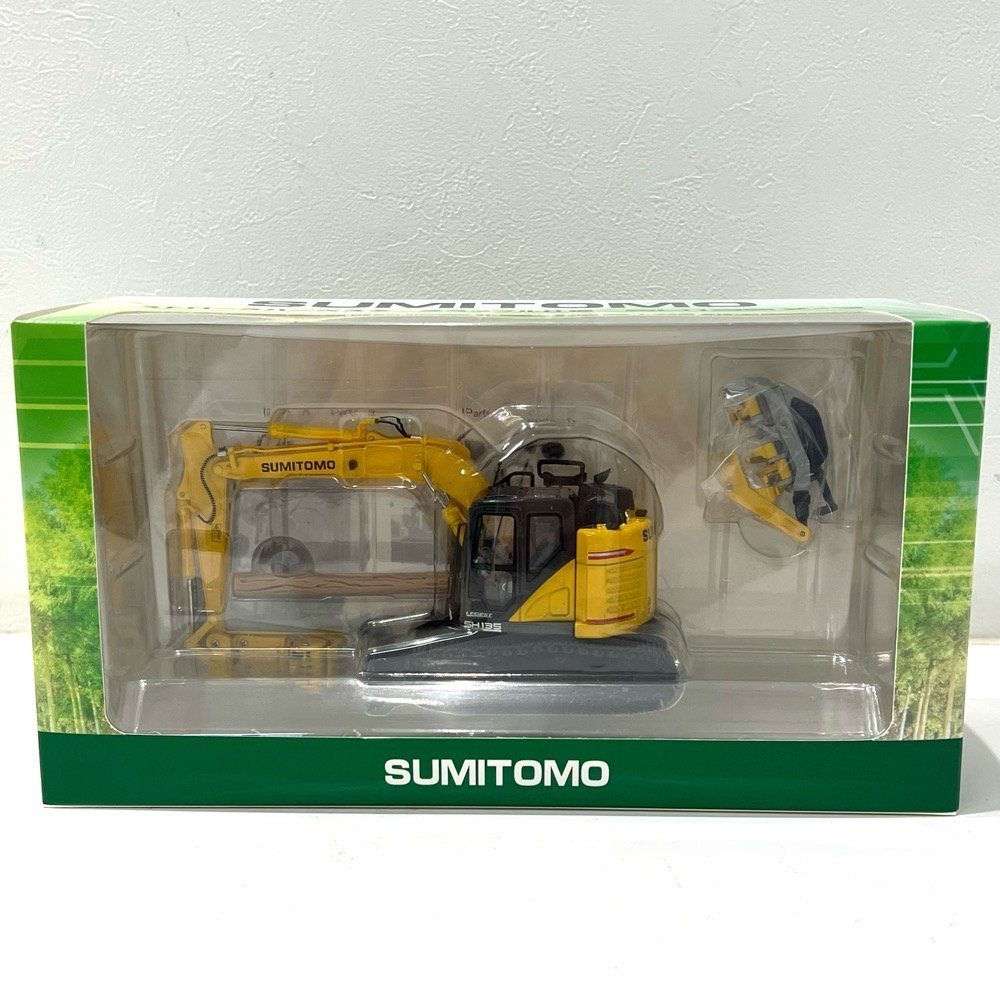 未使用】SUMITOMO / 住友建機 ミニチュア 油圧ショベル SH135X-7