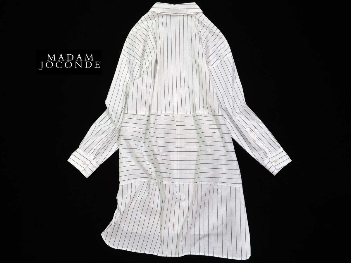 MADAM JOCONDE ストライプ ワンピース 38サイズ MADAM JOCONDE ストライプ ワンピース 38サイズ - メルカリ