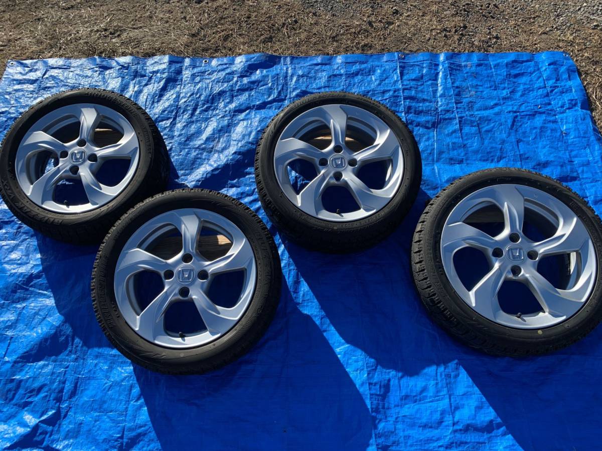 S660βベータ純正アルミホイールスタットレスタイヤ4本セット S660βベータ純正アルミホイールスタットレスタイヤ4本セット