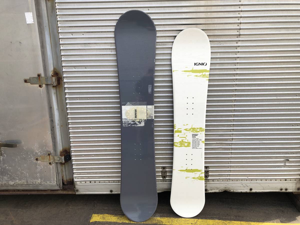 美品】IGNIO GRV スノーボード ビンディング 156cm