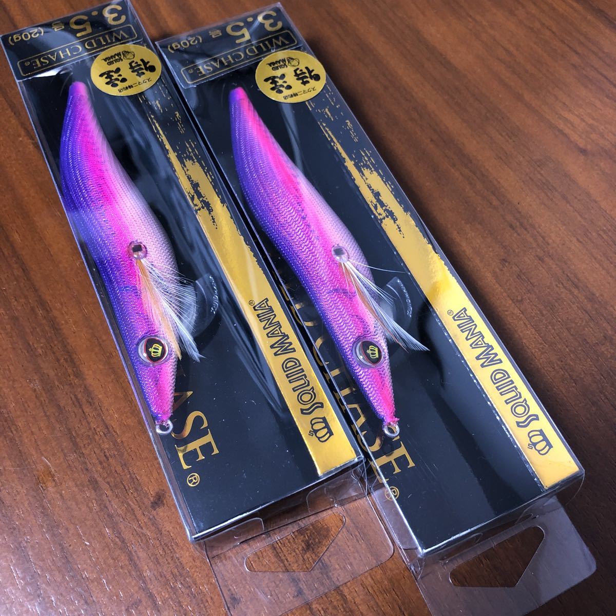 未使用】スクイッドマニア限定 ワイルドチェイス 3.5号 2本セット