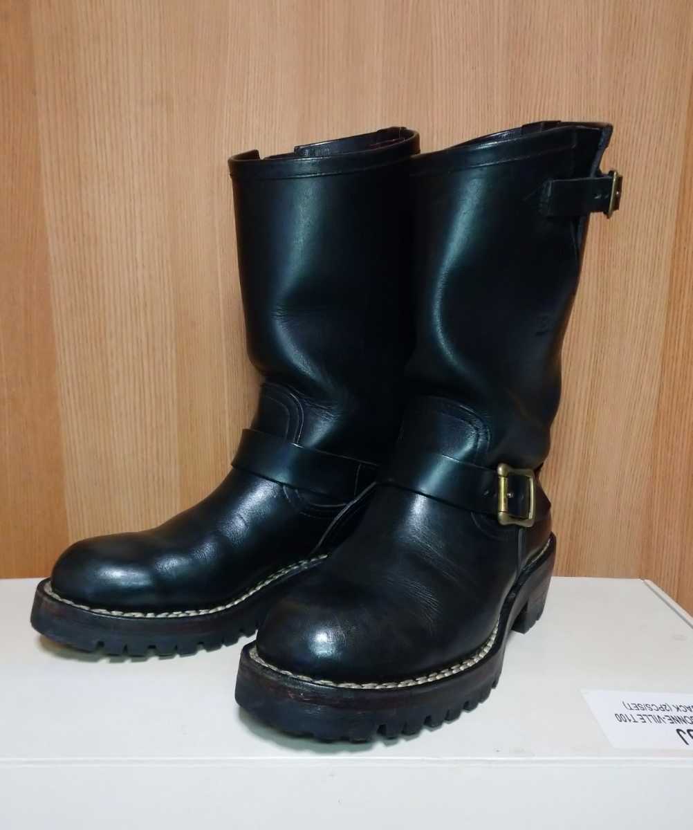 極上KADOYAカドヤ27、5cmエンジニアブーツBoots&Boots安藤製靴