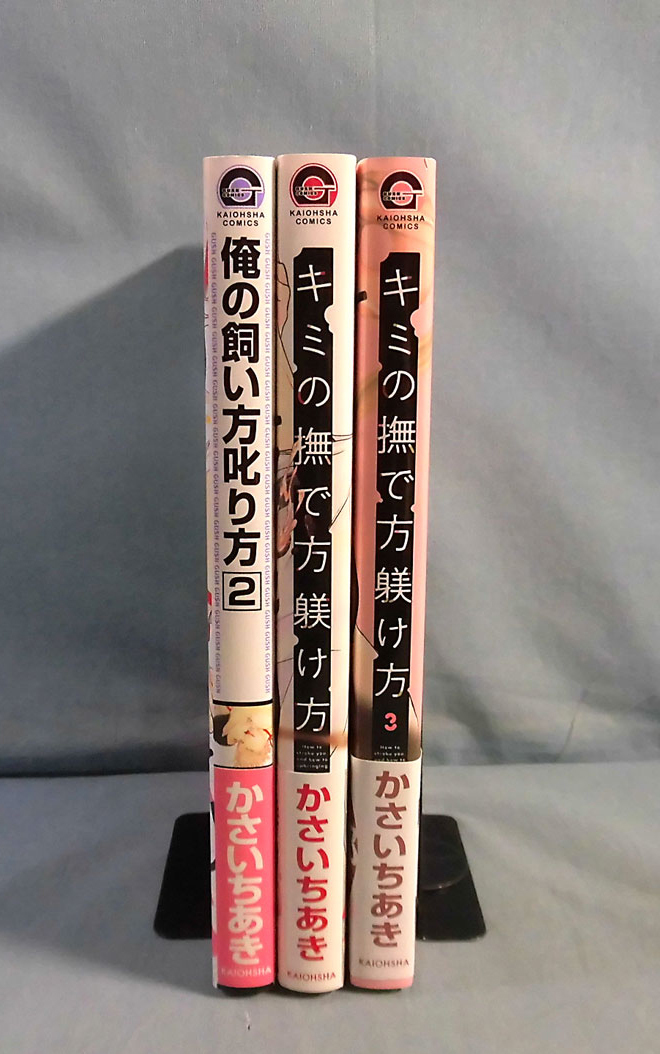 かさいちあき　21冊セット　キミの撫で方躾け方　他 Amazon.co.jp: キミの撫で方躾け方 (GUSH COMICS) : かさい