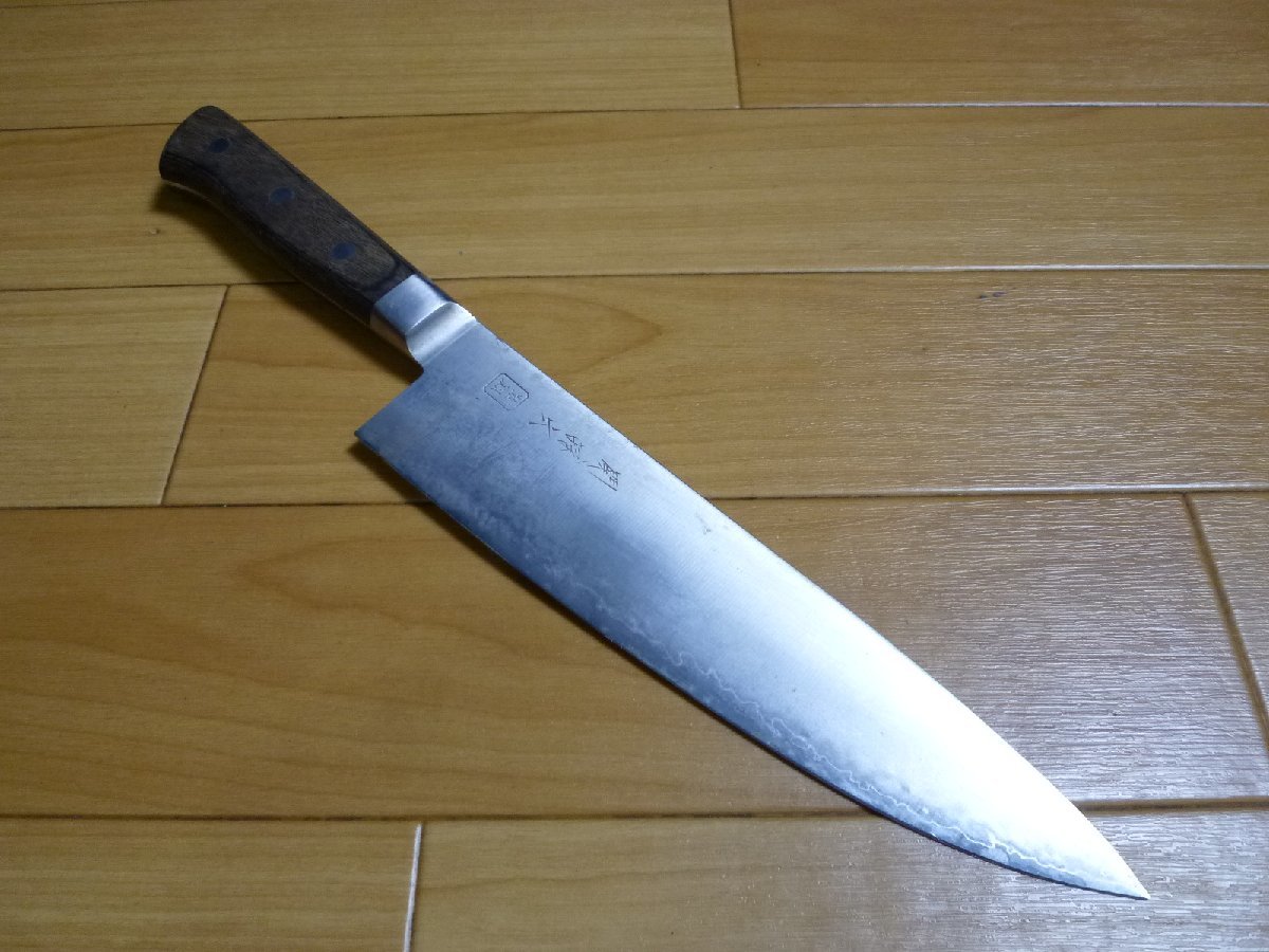 傷や汚れあり】△ 関孫六 紫鳳 牛刀包丁 ? 庖丁 料理 和 △ ⑥の落札