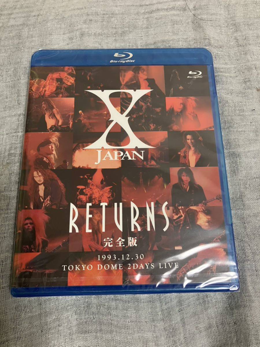 X JAPAN RETURNS 完全版 1993.12.30(Blu-ray Disc)（X JAPAN 6枚