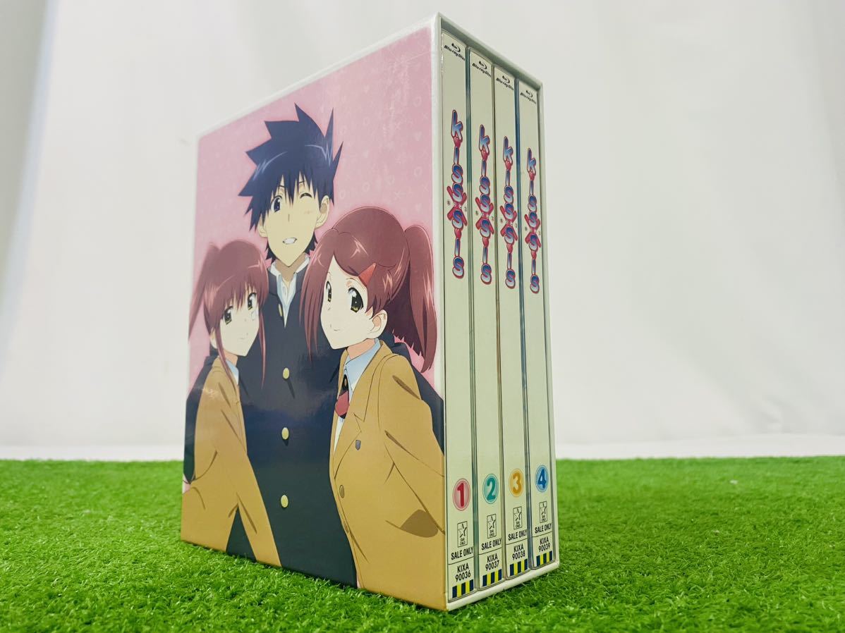 やや傷や汚れあり】【1円～】kiss sis キスシス 全4巻セット Blu-ray