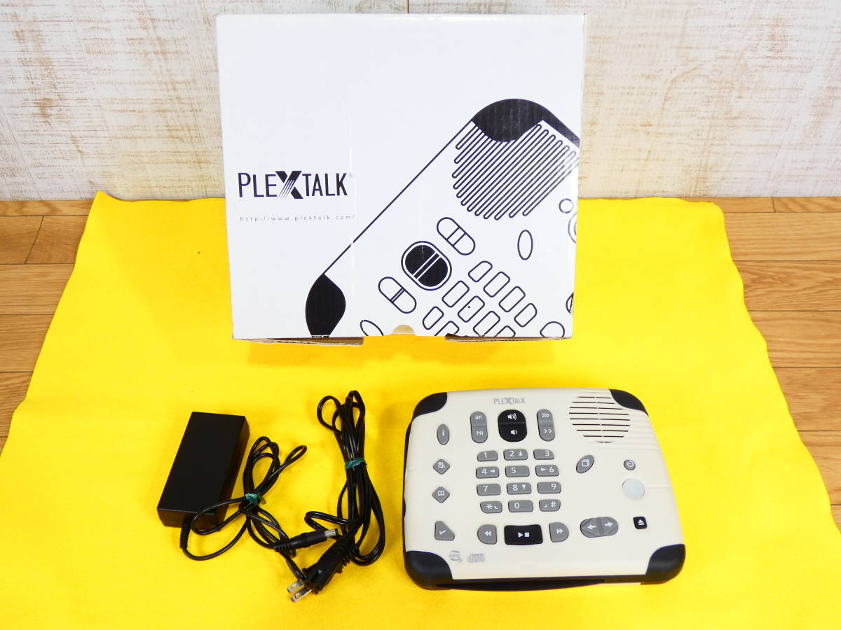 未使用品 PLEXTALK プレクストーク PTN2 視覚障害者向け 図書再生機 シナノケンシ PLEXTALK プレクストーク□視覚障害者向け