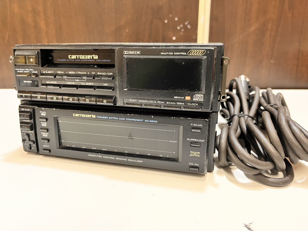 傷や汚れあり】S305 carrozzeria カロッツェリア カーコンポ KEH-M5000