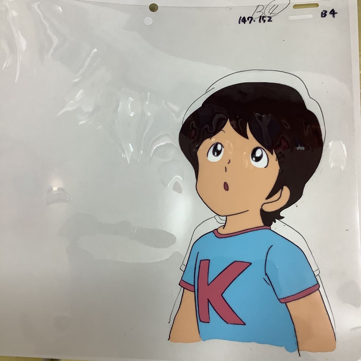 やや傷や汚れあり】② アニメ セル画 タッチ 上杉和也 子供時代 