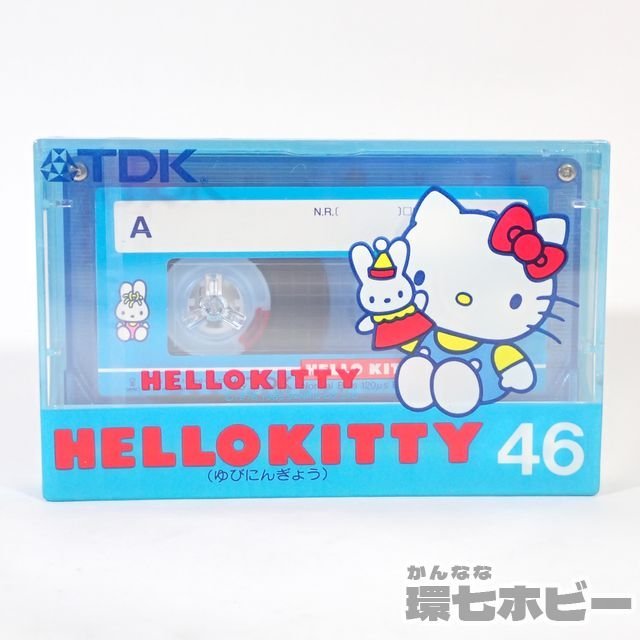 ハローキティー46 cheerychums46 カセットテープ　未使用品 傷や汚れあり】2WL68◇新品未開封 当時物 TDK ハローキティ カセット