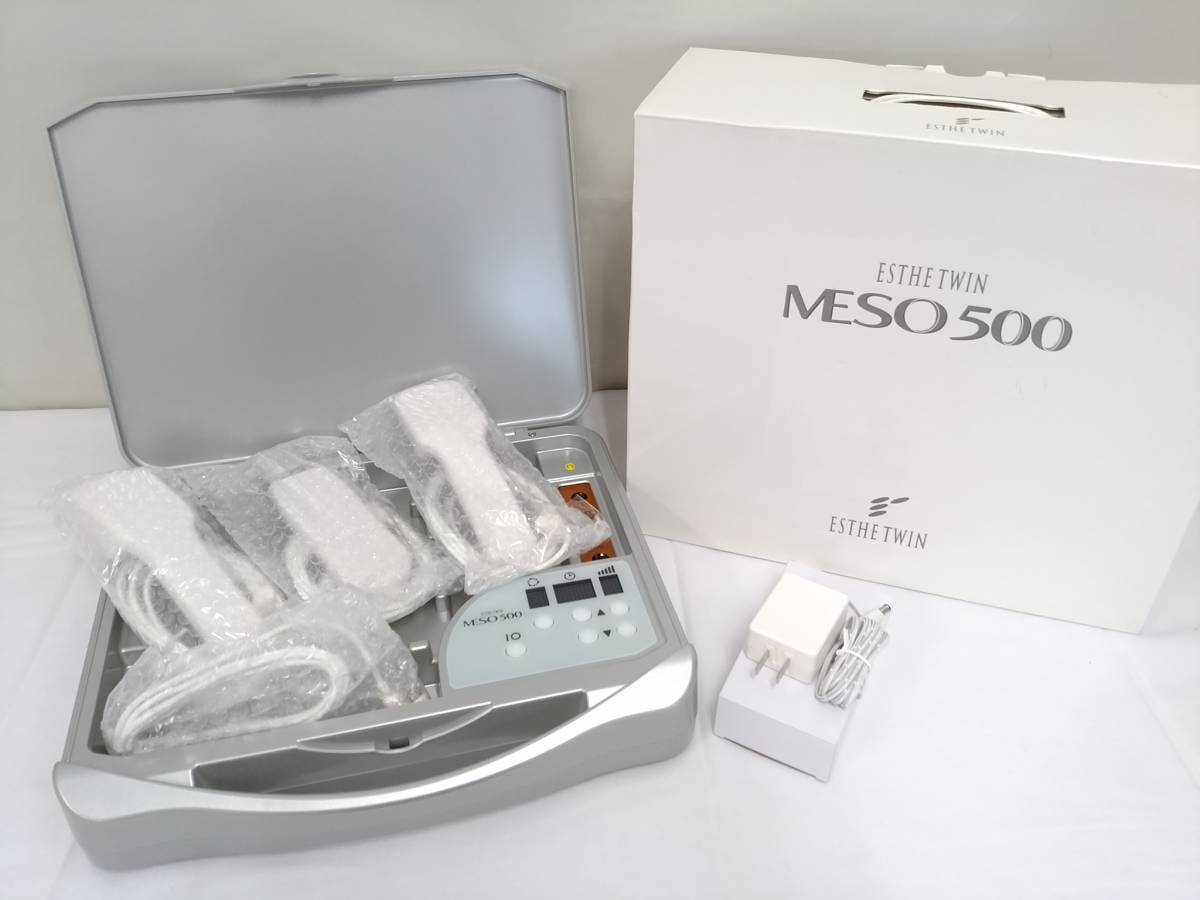 ESTHE TWIN/エステツイン MESO500 ホームエステ 本体のみ 説明書有 ...