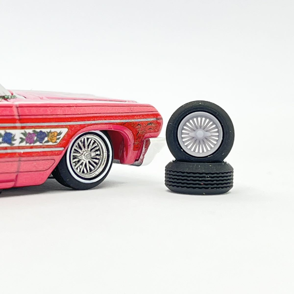 未使用】SwampDesigns【Lowrider-TF2】ワイヤーホイール1/64