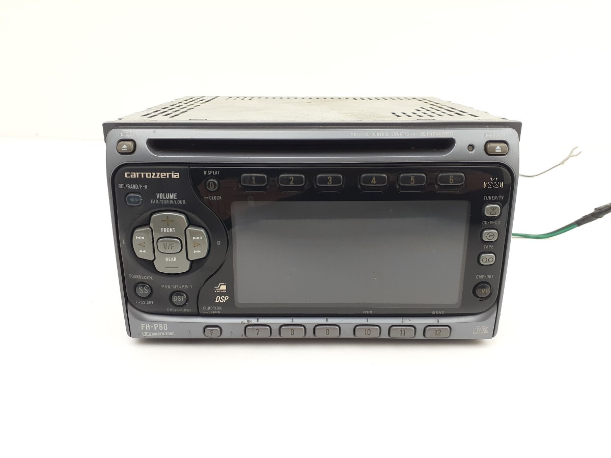 カロッツェリア CD カセットデッキ FH-P80